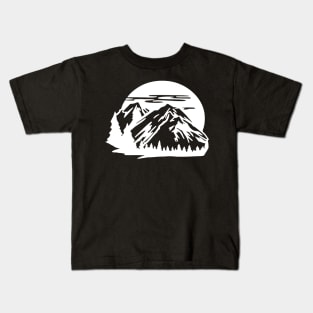 the mountains Kids T-Shirt